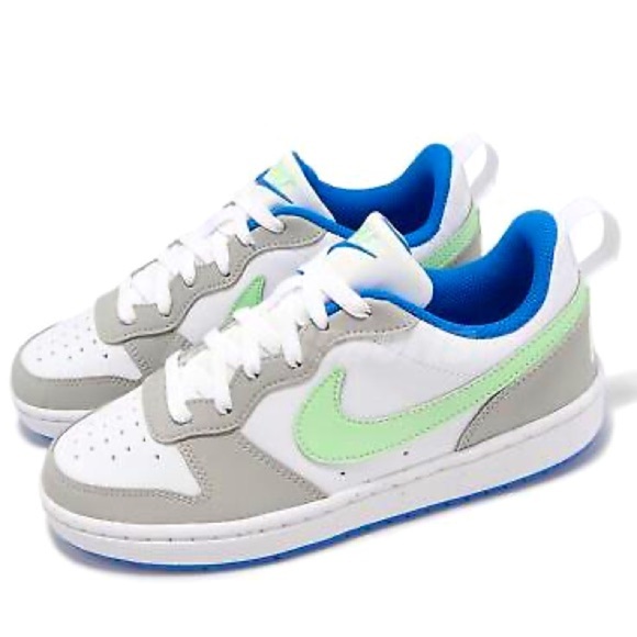 Nike Other - Boys NIKE Court borough low recraft gs light iron- Size 4.5Y